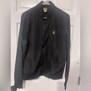 Krooked Skateboards Black Bomber Jacket